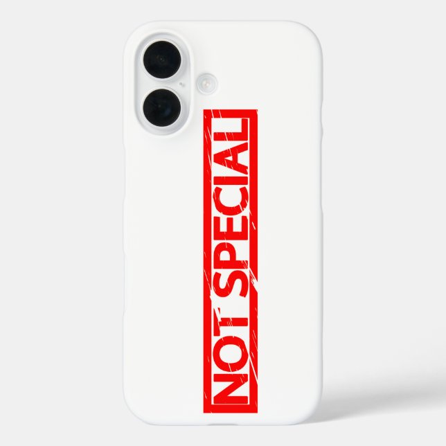 Funda iPhone 16 Marca no especial (Reverso )