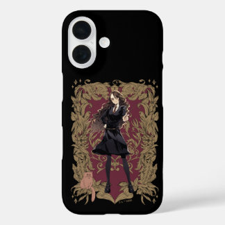 Funda iPhone 16 Marco Ornate Anime Hermione Granger