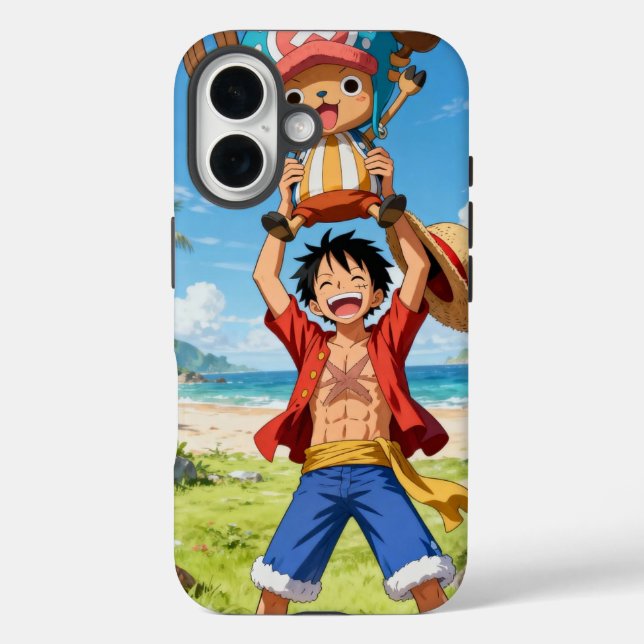 Funda iPhone 16 Marea Alta y Cinco por Alto (Reverso )