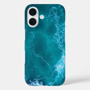 Funda iPhone 16 Marea turquesa: un escape tropical