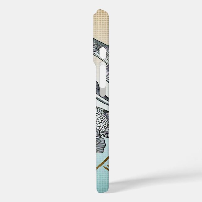 Funda iPhone 16 "Mareas en decadencia" (Reverso / Izquierdo )