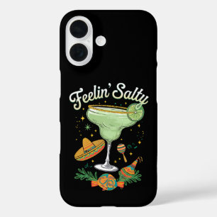 Funda iPhone 16 Margarita Divertida Salada Sintiendo Cinco De Mayo