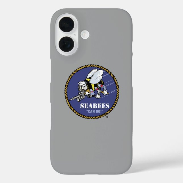 Funda iPhone 16 Marina de Estados Unidos | Marinos (Reverso )