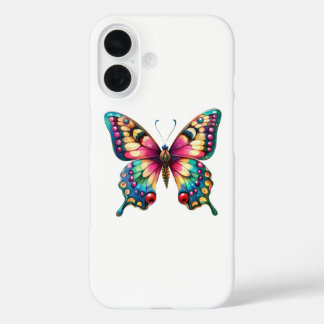 Funda iPhone 16 Mariposa