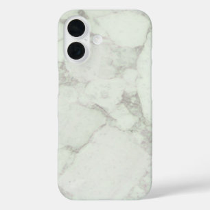 Funda iPhone 16 Mármol blanco