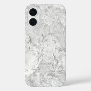 Funda iPhone 16 Mármol blanco