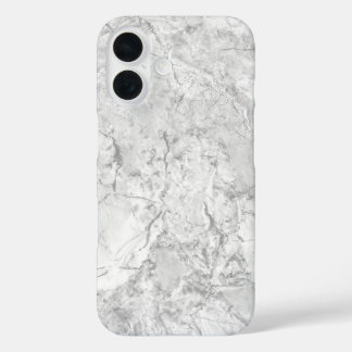 Funda iPhone 16 Mármol blanco