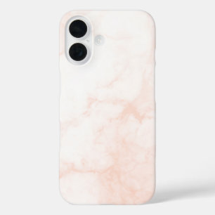 Funda iPhone 16 Mármol dorado y blanco moderno