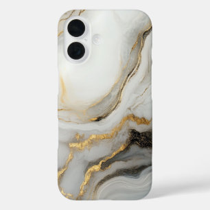 Funda iPhone 16 Mármol minimalista - Diseño elegante y sin tiempo