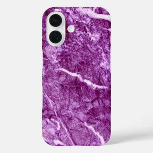 Funda iPhone 16 Mármol morado claro