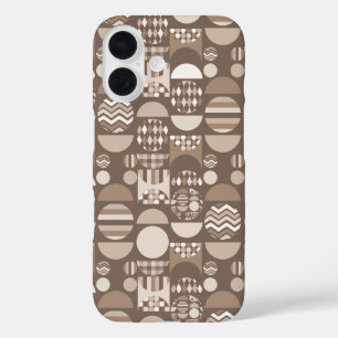 Funda iPhone 16 Marrón Tierra Neutral Nórdico Escandinavo