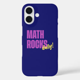 Funda iPhone 16 Math Rocks Daily