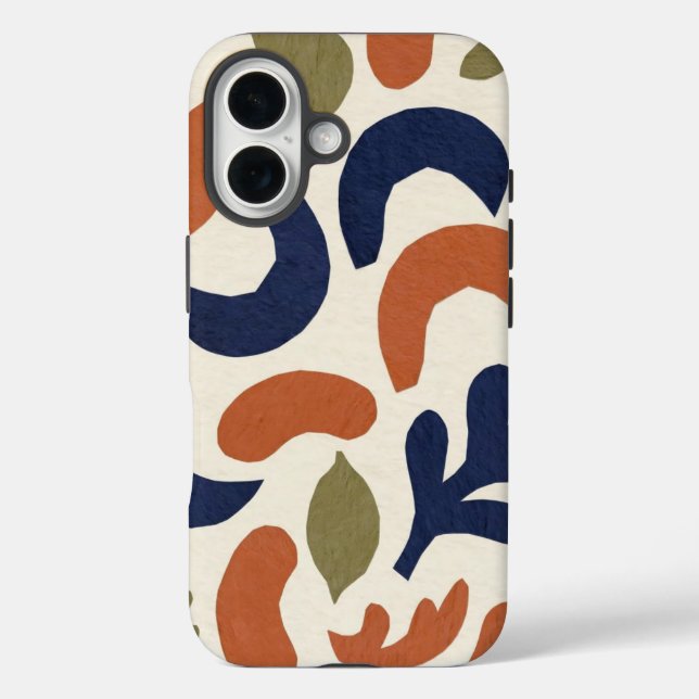 Funda iPhone 16 Matisse Cutout Abstract Art Shapes Case (Reverso )