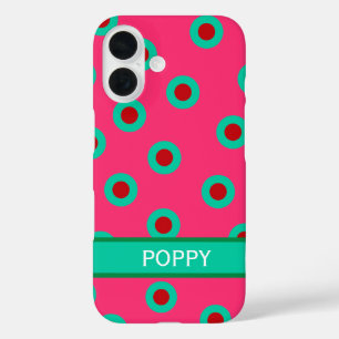 Funda iPhone 16 Máxima rosa caliente