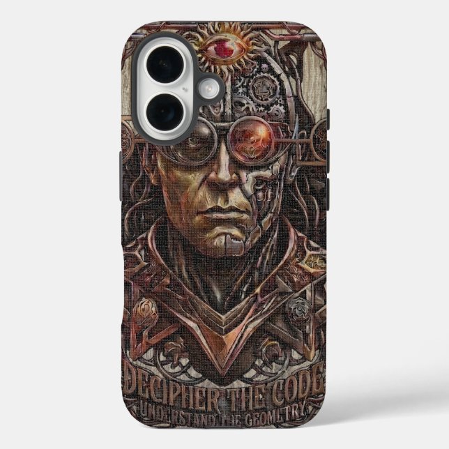 Funda iPhone 16 Maynard - Descifrar el Código Caso Ciber Oculto (Reverso )