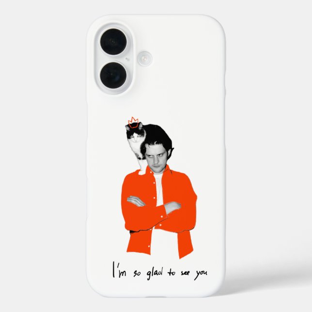 Funda iPhone 16 Me alegra verte (no) (Reverso )