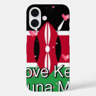 Funda iPhone 16 ¡Me Encanto! Kenia Hakuna Matata