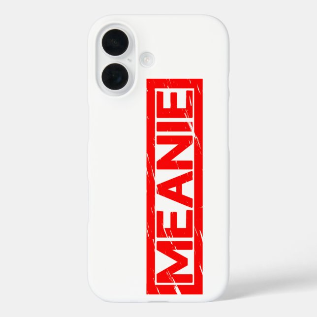 Funda iPhone 16 Meanie Stamp (Reverso )