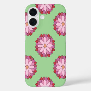 Funda iPhone 16 Medallero asiático pastel rosado