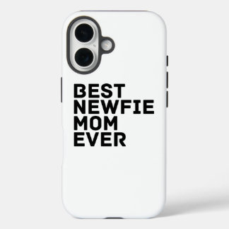 Funda iPhone 16 Mejor Mamá De Newfie Nunca - Perro De Terranova