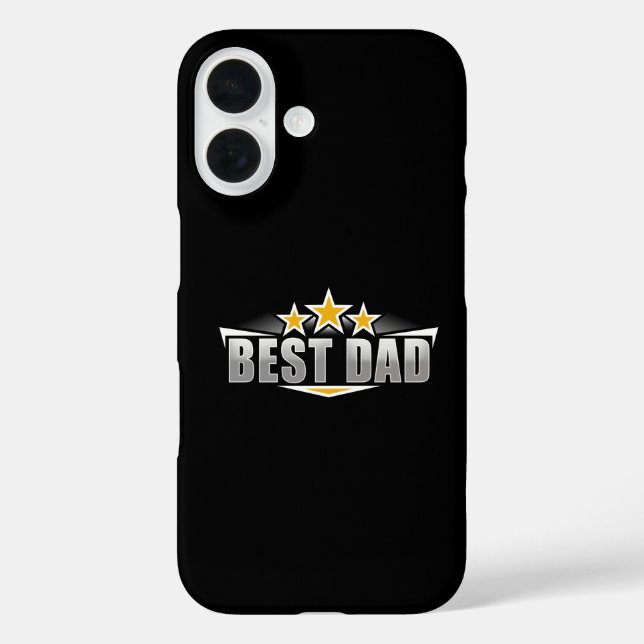 Funda iPhone 16 Mejor Papá (Reverso )