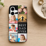 Funda iPhone 16 MEJOR PAPÁ DEL MUNDO 6 Colage de Fotos<br><div class="desc">Crea una funda de teléfono celular con la frase MEJOR PAPÁ DEL MUNDO con una plantilla de colage de fotos fácil de subir con 6 imágenes en tus colores preferidos (mostrada con texto blanco sobre fondo negro). Elige otro estilo de letra y todos los colores en EDITAR. OPCIONES DE TELÉFONO:...</div>