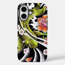 Funda iPhone 16 Melocoyris chicha negra japonesa de Guay