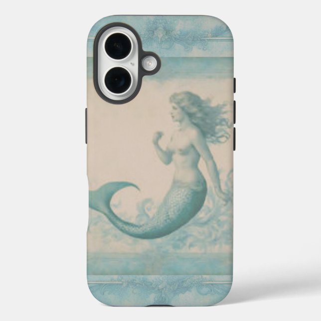 Funda iPhone 16 Mermaid en topless (Reverso )