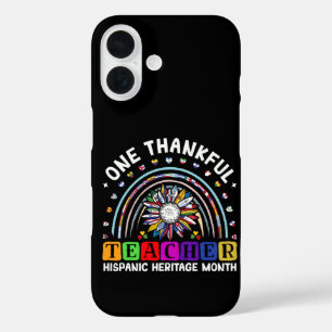Funda iPhone 16 Mes de la Herencia Hispana Un Maestro Agradecido L
