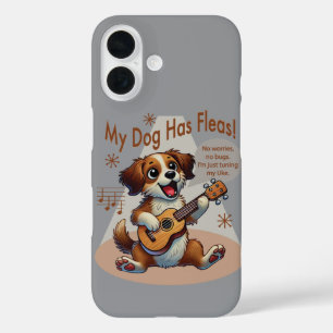 Funda iPhone 16 Mi Perro Ha Huido De La Canción De Ajuste De Ukule