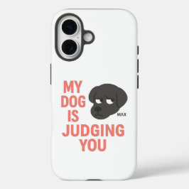 Funda iPhone 16 Mi perro te está juzgando