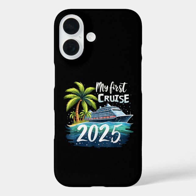 Funda iPhone 16 Mi primer crucero 2025 (Reverso )