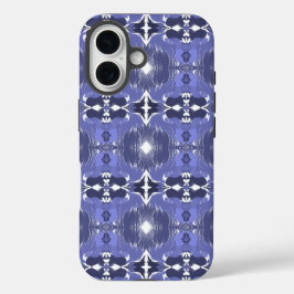 Funda iPhone 16 Midnight Indigo Kaleidoscope 