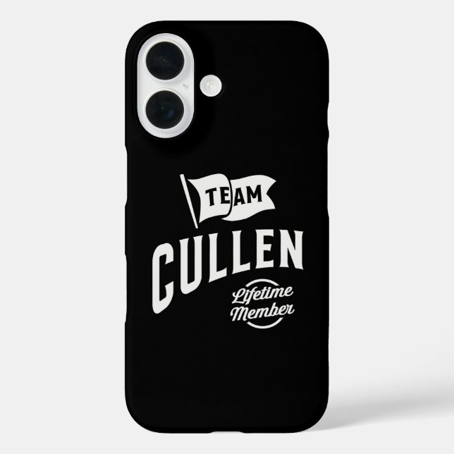Funda iPhone 16 Miembro de Team Cullen Lifetime (Reverso )