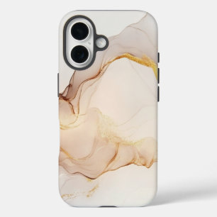 Funda iPhone 16 Minimalista de Mármol - Diseño Elegante y Atempora