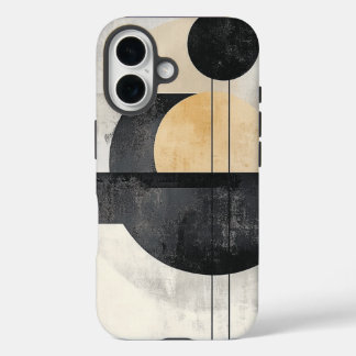 Funda iPhone 16 Minimalista Geométrico | Abstracto Moderno y Elega