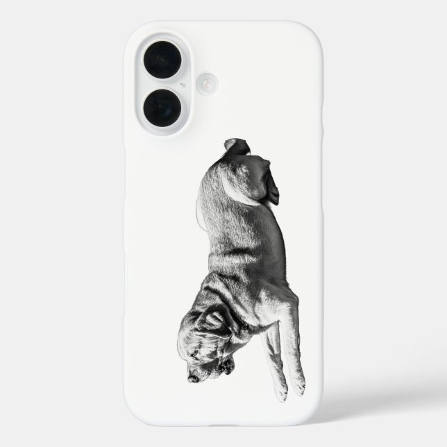 Funda iPhone 16 Mirada fija - Labrador Poise (Reverso )
