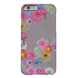 Funda iPhone 16 Mixed flowers in modern art