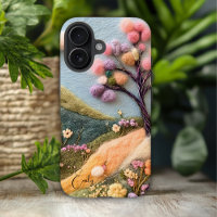 Moderno y moderno nombre personalizado floral