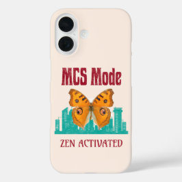 Funda iPhone 16 Modo MCS de sensibilización sobre sensibilidad quí