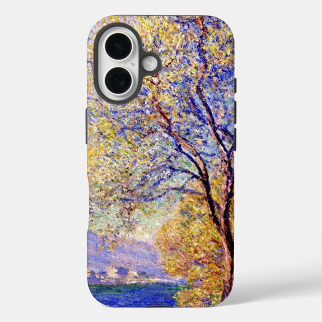 Funda iPhone 16 Monet: Antibes vistas desde los jardines de Salis (Reverso )