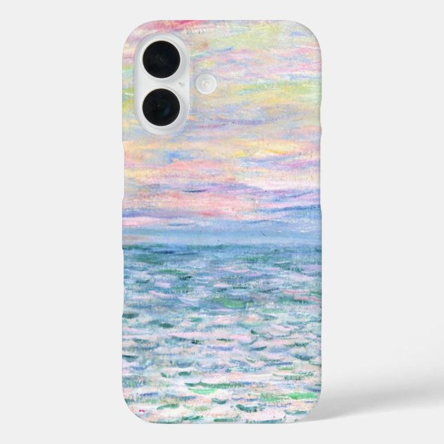 Funda iPhone 16 Monet - Sunset en Pourville, arte (Reverso )