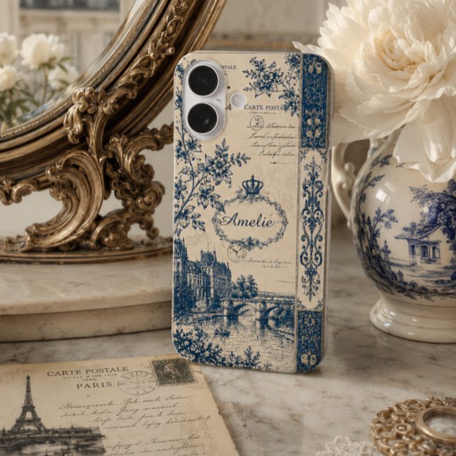 Funda iPhone 16 Monograma de Toile Francés  (Subido por el creador)