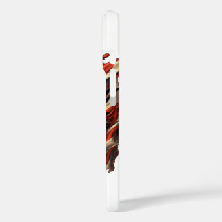 Funda iPhone 16 Monstruo, Criatura, Bandera Americana, EE. UU., At