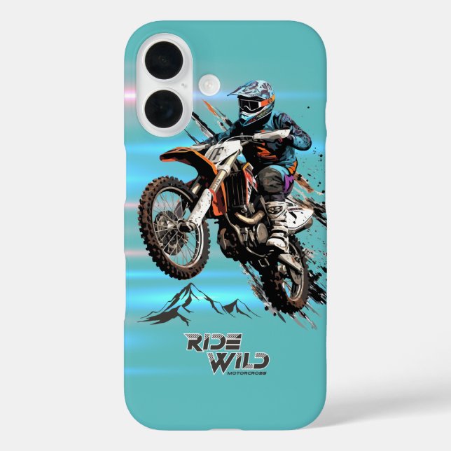 Funda iPhone 16 Monta Salvaje |  (Reverso )