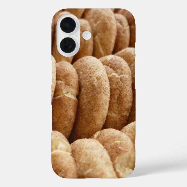 Funda iPhone 16 Montones de Snickerdoodles (Reverso )
