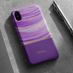 Funda iPhone 16 Morado colorido moderno