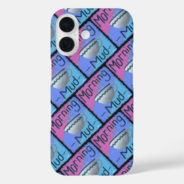 Funda iPhone 16 Morning Mud (Reverso )