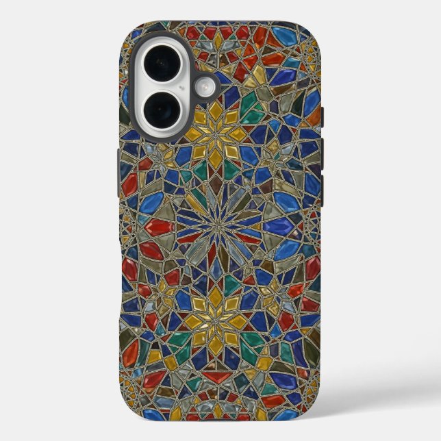 Funda iPhone 16 Mosaic 13 (Reverso )