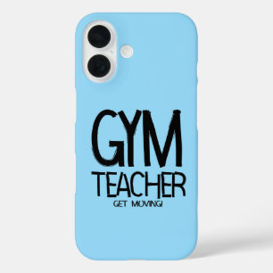 Funda iPhone 16 Movimiento del profesor de gimnasia